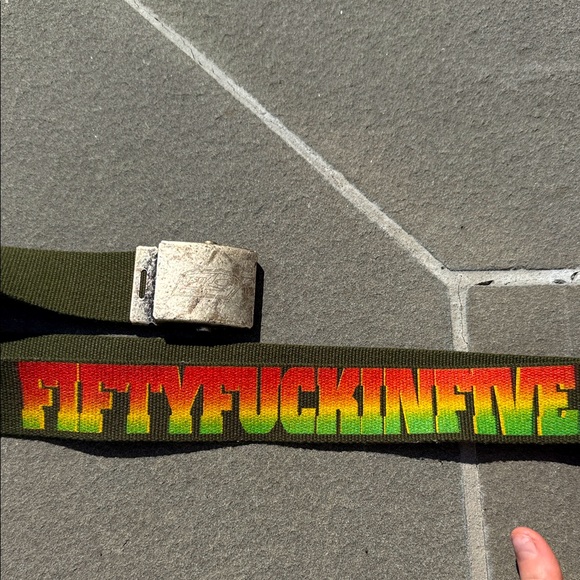 Fiftyfuckingfve belt unisex 55 diesel brand size 90/36 - Picture 1 of 6